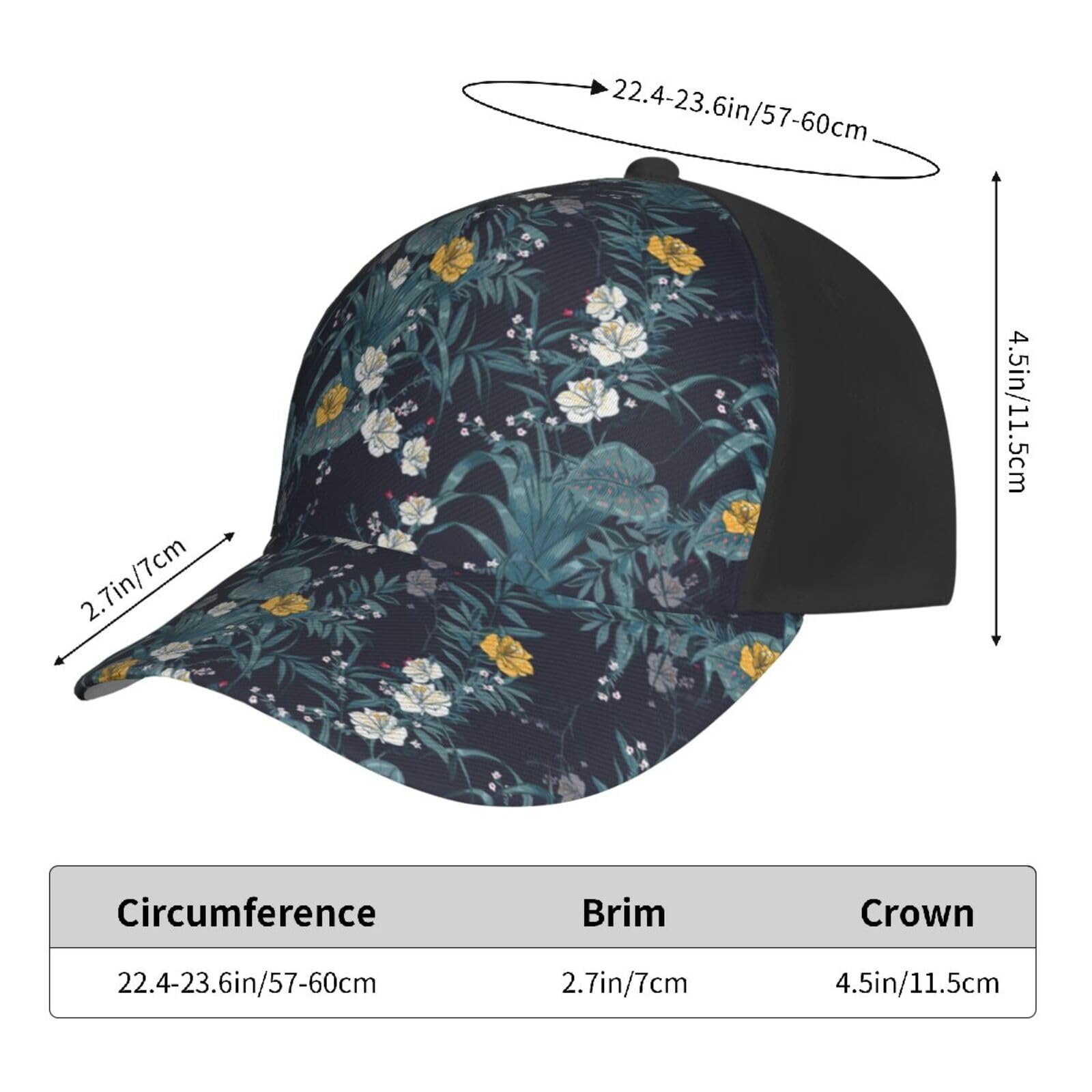 新品未使用　ネイビー キャップ BIBIY 花モチーフ BIBIY. MADE | B. CLUB CAP｜Bibiy.